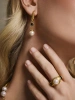 Серьги Fiore di Firenze, ORO FIORE dF CLASSICO